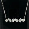 1.9 CT-Fancy Shape-Lab Diamond-Mx Fancy-18KT - WG-Necklace