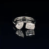 1.43 CT-Fancy Shape-Lab Diamond-Pear - Cushion-18KT - WG-Ring-JW111251981218