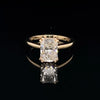 2.3 CT-Fancy Shape-Lab Diamond-Radiant-18KT - YG-Ring-707531497