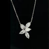 2.11 CT-Fancy Shape-Lab Diamond-Pear - Marquise-18KT - WG-Pendant-JW111251982694
