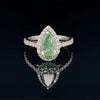 2.66 CT-Fancy Color-Lab Diamond-Pear-18KT - WG-Ring-643412552