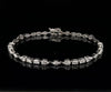 3.6 CT-Fancy Shape-Lab Diamond-Mix-18KT - WG-Bracelet-JW111251987463
