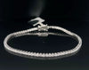 2.50 CT-Classic-Lab Diamond-Round-18KT - WG-Tennis Bracelet-JW111261995039