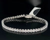 7.00 CT-Classic-Lab Diamond-Round-18KT - WG-Tennis Bracelet-JW111261999863