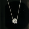 2.00 CT-Classic-Lab Diamond-Round-18KT - WG-Solitaire Pendant-JW111251986274