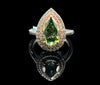 3.02 CT-Fancy Color-Lab Diamond-Pear-18KT - W/P G-Ring-737590493